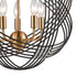 Elk Concentric 5 Light Chandlier In Oil Rubbed Model: 11193/5