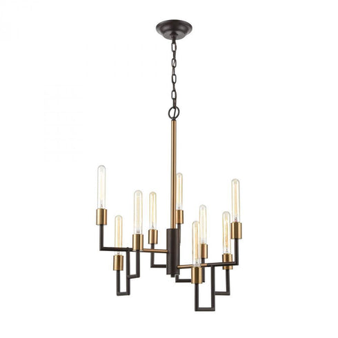 Elk Congruency 9 Light Chandelier In Oil Rubbed Model: 12206/9