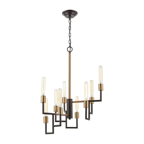 Elk Congruency 9 Light Chandelier In Oil Rubbed Model: 12206/9