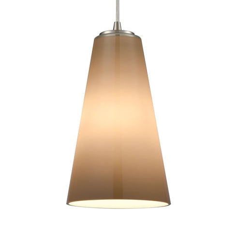 Elk Connor 1 Light Mini Pendant In Satin Nickel Model: 10940/1