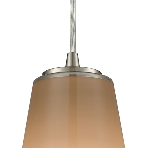Elk Connor 1 Light Mini Pendant In Satin Nickel Model: 10940/1