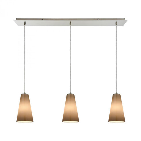 Elk Connor 3 Light Linear Mini Pendant Fixture In Model: 10940/3LP