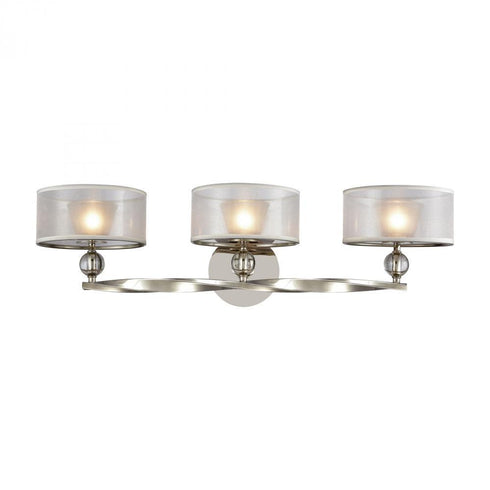 Elk Corisande 3 Light Vanity Lamp In Polished Model: 32292/3
