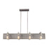 Elk Corrugated Steel 8 Light Linear Chandelier In Model: 15929/8