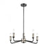 Elk Cortlandt 5 Light Chandelier In Gray Iron Model: 15395/5