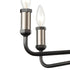 Elk Cortlandt 8 Light Chandelier In Gray Iron Model: 15396/8