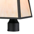 Elk Cottage 1 Light Post Mount In Matte Black Model: 87054/1