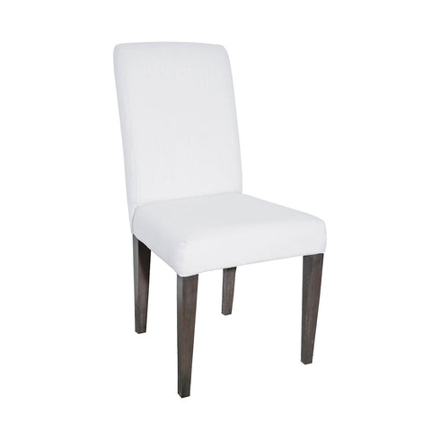 Elk Couture Covers Parsons Chair In Whitewashed Model: 7011-122