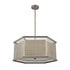 Elk Crestler 6 Light Chandelier In Weathered Zinc Model: 15666/6