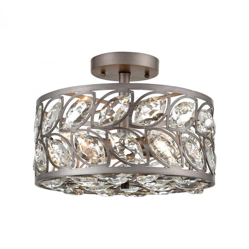 Elk Crisanta 4 Light Semi Flush Mount In Model: 12244/4