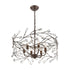 Elk Crislett 5 Light Chandelier In Sunglow Bronze Model: 18257/5
