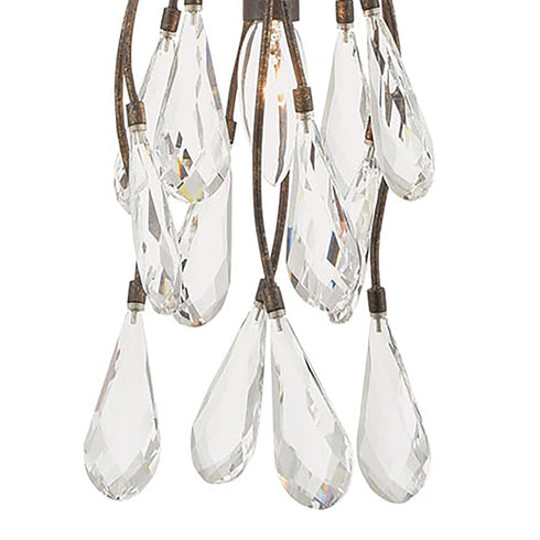 Elk Crislett 6 Light Chandelier In Sunglow Bronze Model: 18243/6