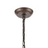 Elk Crislett 6 Light Chandlier In Sunglow Bronze Model: 18258/6