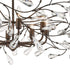 Elk Crislett 6 Light Chandlier In Sunglow Bronze Model: 18258/6
