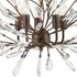 Elk Crislett 6 Light Semi Flush Mount In Sunglow Model: 18255/6