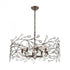 Elk Crislett 8 Light Chandlier In Sunglow Bronze Model: 18260/8
