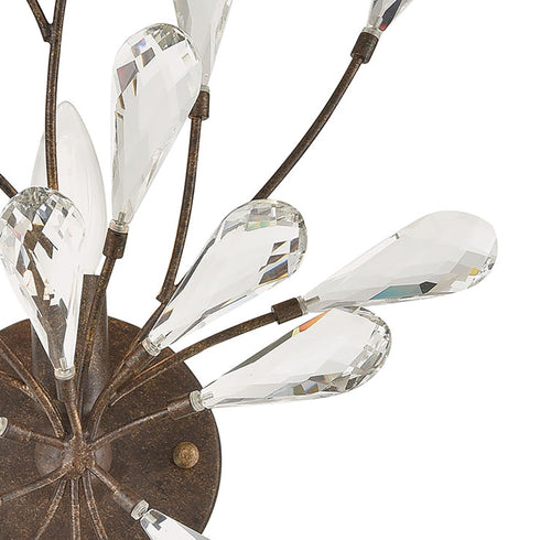Elk Crislett 9 Light Chandelier In Sunglow Bronze Model: 18244/9