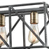 Elk Crossbar 6 Light Linear Chandelier In Model: 15254/6
