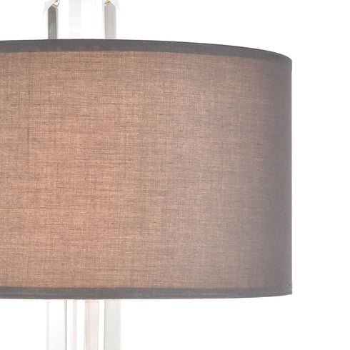 Elk Crystal Falls 2 Light Sconce In Satin Nickel Model: 46590/2