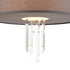 Elk Crystal Falls 3 Light Chandlier In Satin Model: 46594/3