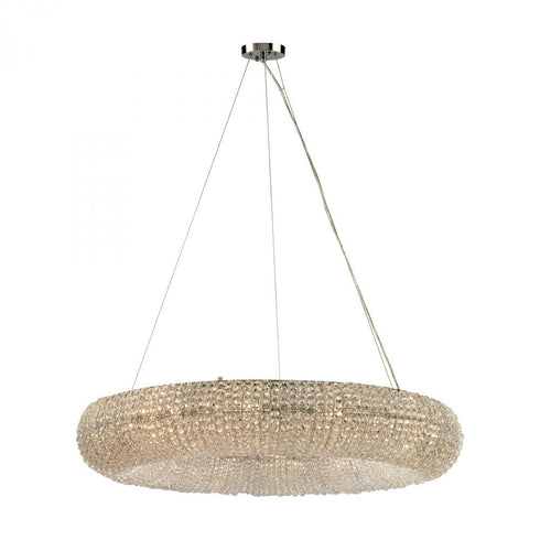 Elk Crystal Ring Chandelier Model: 45293/12