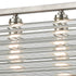 Elk Crystal Rods 6 Light Linear Chandelier In Model: 69235/6