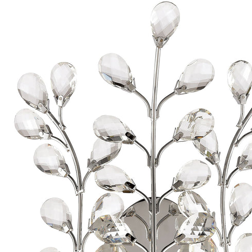 Elk Crystique 1 Light Sconce In Polished Chrome Model: 45460/1
