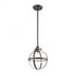 Elk Cusp 1 Light Mini Pendant In Oil Rubbed Model: 46433/1