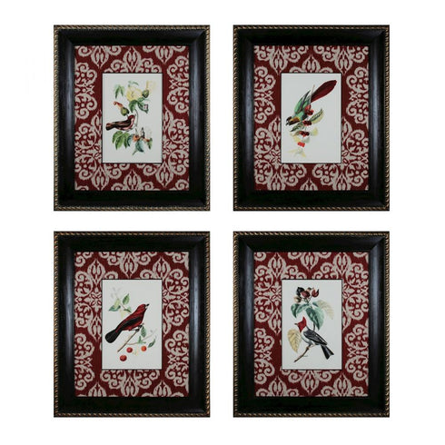 Elk Cuvier Exotic Birds (4 Piece Set) Model: 10058-S4
