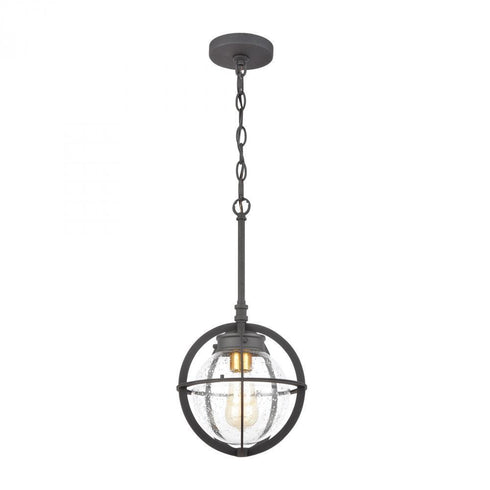 Elk Davenport 1 Light Hanging In Charcoal With Model: 46733/1