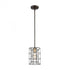 Elk Dayton 1 Light Mini Pendant In Oil Rubbed Model: 81384/1