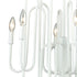 Elk Decatur 12 Light Chandelier In Matte White Model: 81297/12