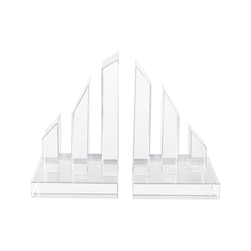 Elk Degrees Crystal Bookends Model: 2225-010/S2
