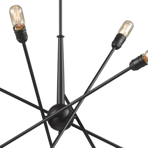 Elk Delphine 10 Light Chandelier In Oil Rubbed Model: 46228/10