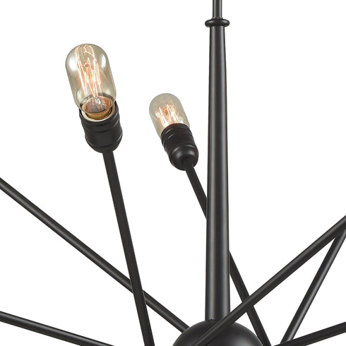 Elk Delphine 14 Light Chandelier In Oil Rubbed Model: 46229/14