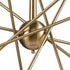 Elk Delphine 14 Light Chandelier In Satin Brass Model: 46242/14