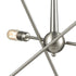 Elk Delphine 6 Light Chandelier In Satin Nickel Model: 46260/6