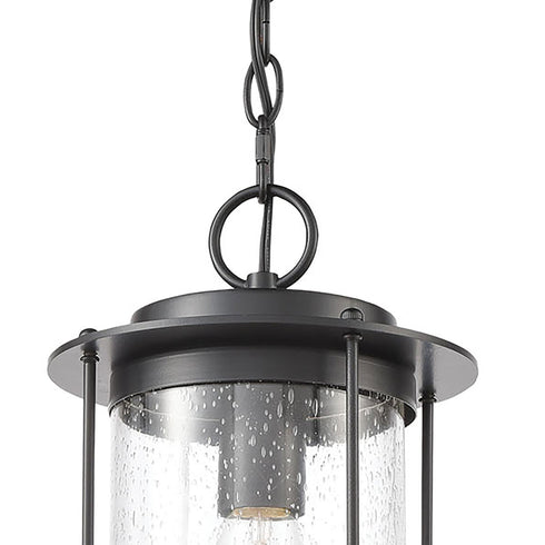 Elk Devonshire 1 Light Hanging In Matte Black Model: 46662/1