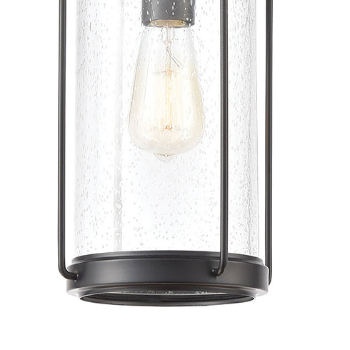 Elk Devonshire 1 Light Hanging In Matte Black Model: 46662/1