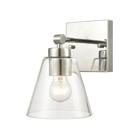 Elk East Point 1 Light Vanity Light In Polished Model: 18343/1
