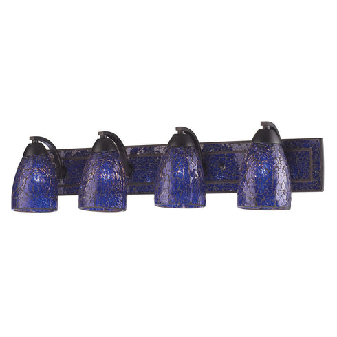 Elk Elegant Bath Vanity Light Model: 1303-4RST-BLC