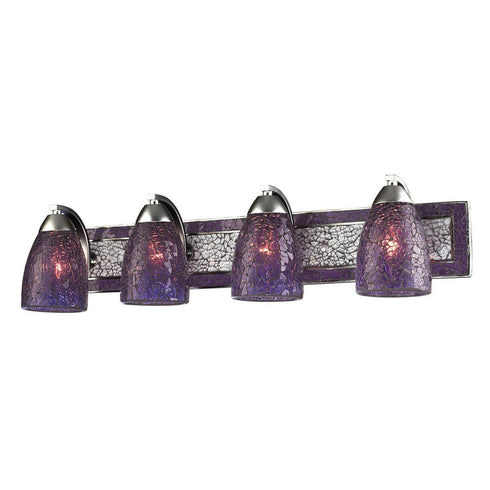Elk Elegant Bath Vanity Light Model: 1303-4SLV-PLC