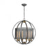Elk Ellicott 6 Light Chandlier In Weathered Zinc Model: 12171/6
