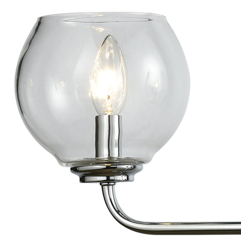 Elk Emory 4 Light Vanity Lamp In Polished Chrome Model: 81363/4