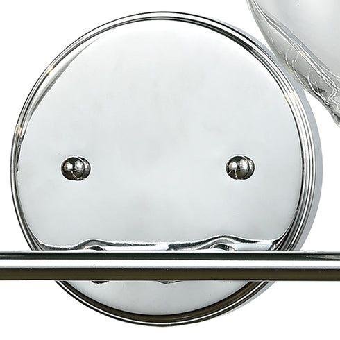 Elk Emory 4 Light Vanity Lamp In Polished Chrome Model: 81363/4