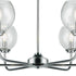 Elk Emory 6 Light Chandelier In Polished Chrome Model: 81364/6