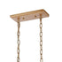 Elk Equilibrium 5 Light Linear Chandelier In Model: 12136/5