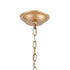 Elk Equilibrium 6 Light Chandlier In Matte Gold Model: 12135/6
