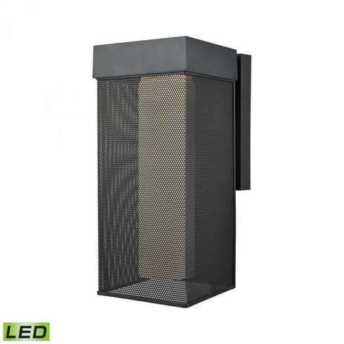Elk Estacada 1 Light Outdoor Sconce In Matte Model: 45267/LED