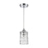 Elk Ezra 1 Light Mini Pendant In Polished Chrome Model: 17414/1